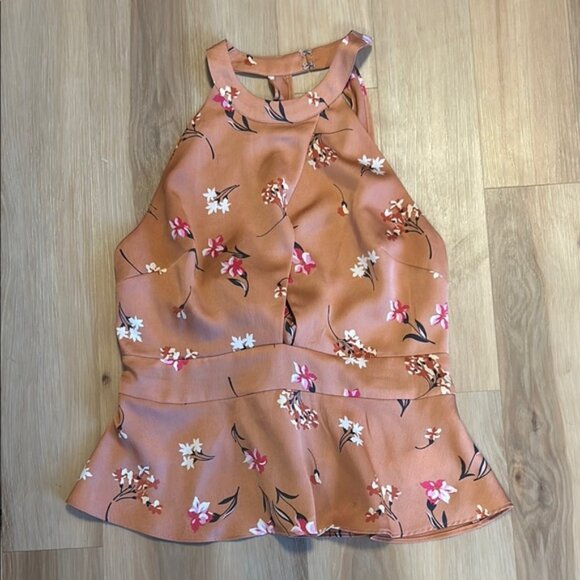 Express Tops - Floral Halter Top Express